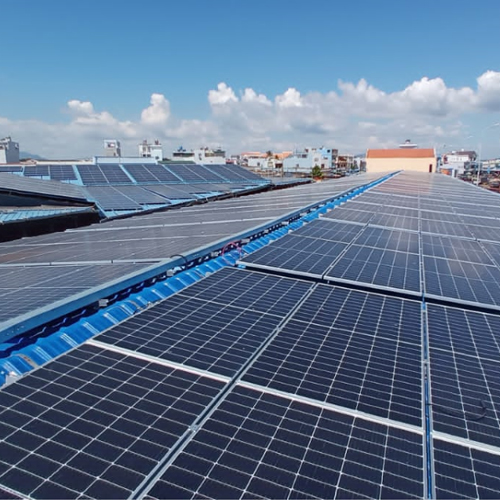 Проект монтажа металлической крыши мощностью 4 МВт во Вьетнаме, 2020 г.
