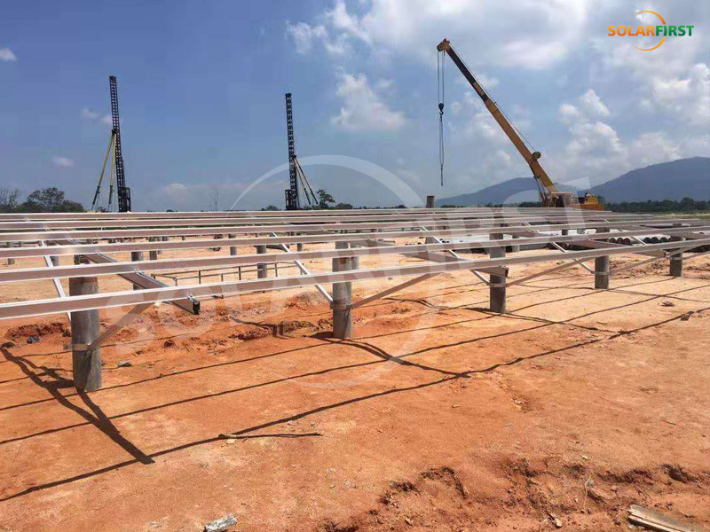 Малайзия 13MWP проект поддержки вращающейся сваи
