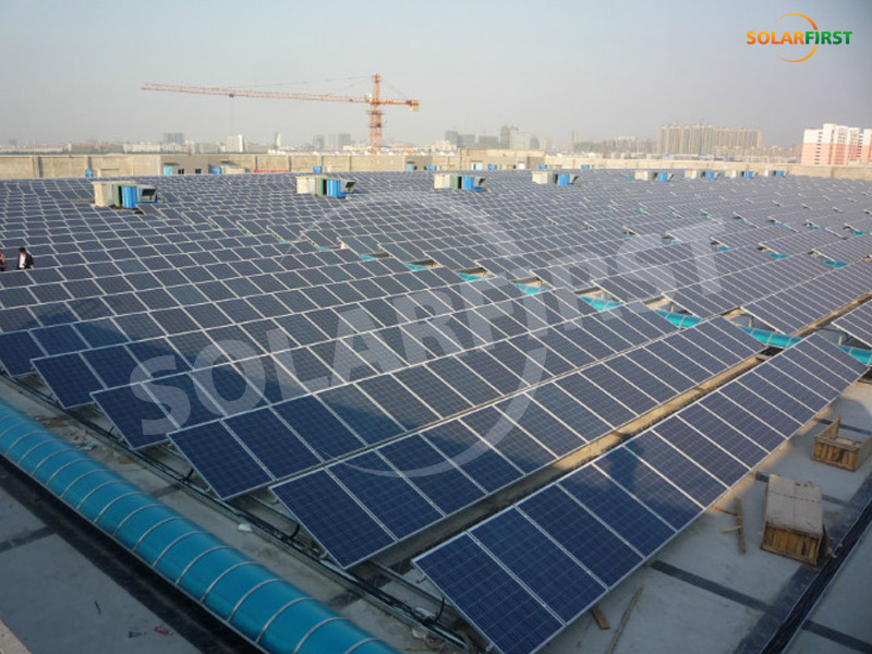 Фуцзянь Цюаньчжоу 2 . 8 МВт проект стационарной опорной крыши
