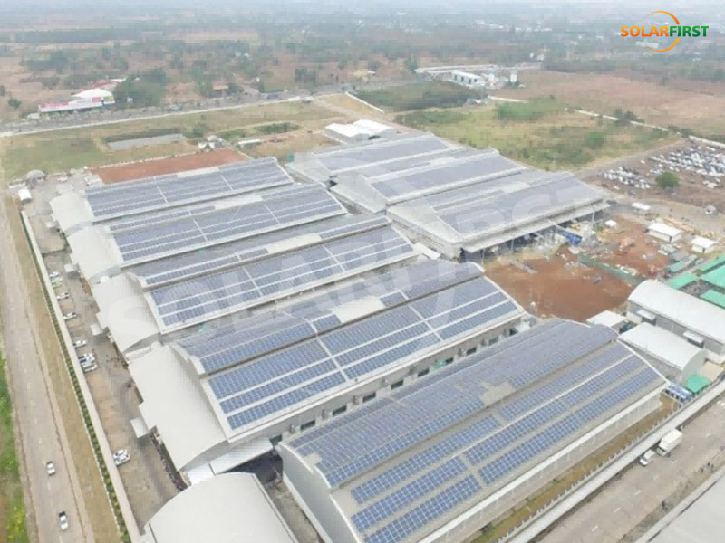 Проект электростанции на крыше мощностью 8 . 8 МВт в Таиланде
