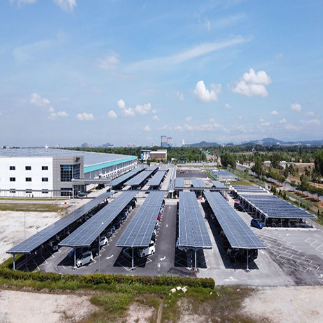 Проект солнечного навеса мощностью 1,6 МВт в Малайзии 2019
