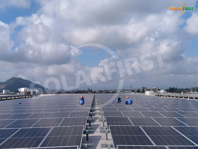 Проект электростанции на крыше мощностью 2 МВт во Вьетнаме
