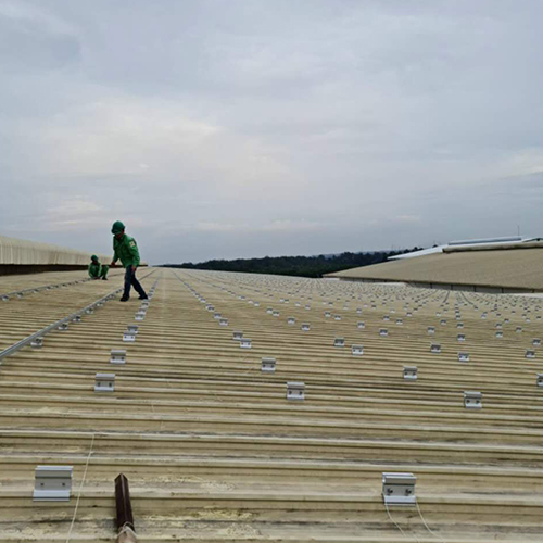 Проект монтажа металлической крыши мощностью 7,5 МВт во Вьетнаме, 2020 г.