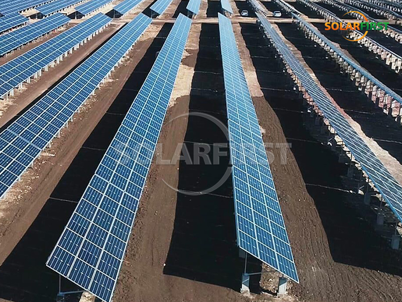 #1MWp ground power station project in Armenia