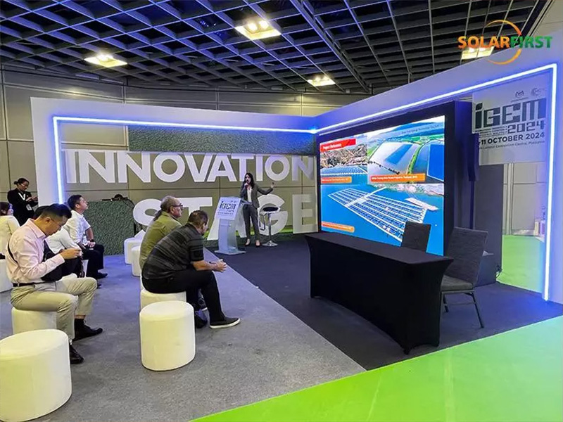 Компания SOLAR FIRST получила признание в отрасли на конференции IGEM 2024 в Малайзии.