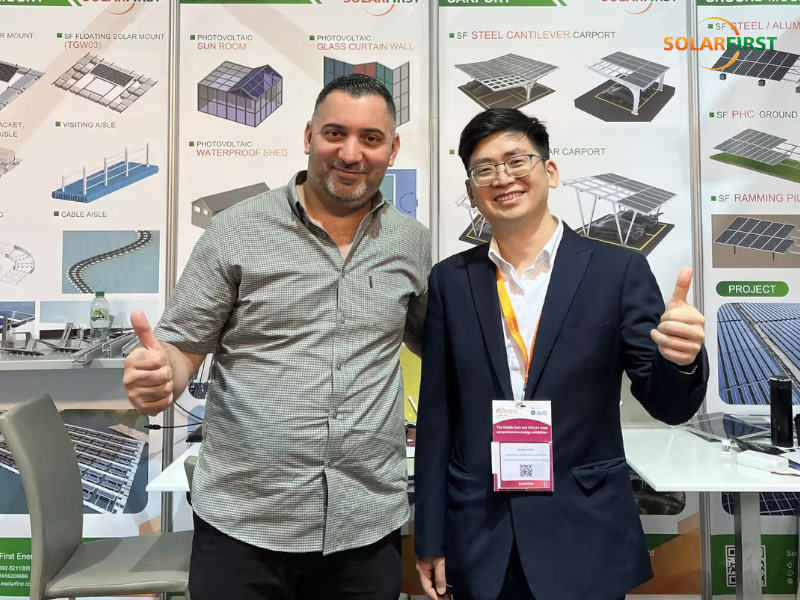Компания Solar First демонстрирует свой опыт на выставке Middle East Energy 2025, открывая новые возможности для развития фотоэлектрической энергетики.