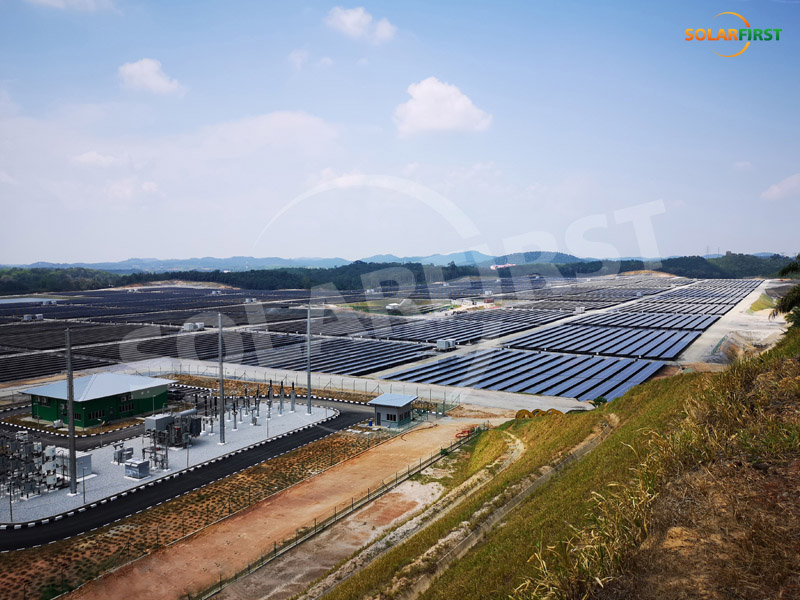 Проект наземной электростанции мощностью 60 МВт в Малайзии
